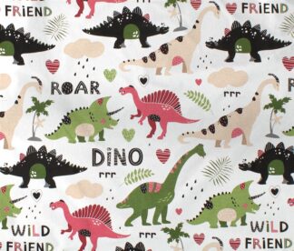 Πάνα Χασέ Bebe Dinosaur 518 80×80 Multi-Colour Πάνα Χασέ Bebe Dinosaur 518 80×80 Multi-Colour