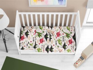 Παπλωματοθήκη Εμπριμέ Bebe Dinosaur 518 120×160 Multi-Colour Παπλωματοθήκη Εμπριμέ Bebe Dinosaur 518 120×160 Multi-Colour