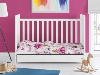 Κατωσέντονο Με Λάστιχο Bebe Princess 390 70×140+15 Ροζ Κατωσέντονο Με Λάστιχο Bebe Princess 390 70×140+15 Ροζ