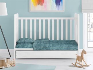 Σεντόνια Σετ 3 τεμ Bebe Premium Shadow 616 120×160 Πετρόλ Σεντόνια Σετ 3 τεμ Bebe Premium Shadow 616 120×160 Πετρόλ
