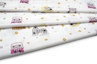 Πάνα Χασέ Bebe Sweet Dreams 553 80×80 Λευκό / Ροζ Πάνα Χασέ Bebe Sweet Dreams 553 80×80 Λευκό / Ροζ