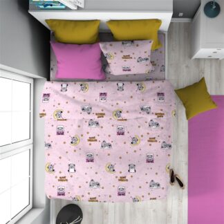 Πάπλωμα Εμπριμέ Kids Sweet Dreams 550 160×240 Ροζ Πάπλωμα Εμπριμέ Kids Sweet Dreams 550 160×240 Ροζ