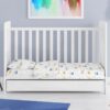Παπλωματοθήκη Εμπριμέ Bebe Sweet Dreams 554 120×160 Λευκό / Σιέλ Παπλωματοθήκη Εμπριμέ Bebe Sweet Dreams 554 120×160 Λευκό / Σιέλ