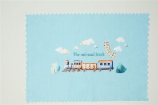 Σουπλά Φαγητού Bebe Railroad 93 35×50 Σιέλ Σουπλά Φαγητού Bebe Railroad 93 35×50 Σιέλ