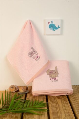 Πετσέτα Με Κέντημα Σετ 2 τεμ Bebe Rabbit Girl 146 30×50,70×140 Ροζ Πετσέτα Με Κέντημα Σετ 2 τεμ Bebe Rabbit Girl 146 30×50,70×140 Ροζ