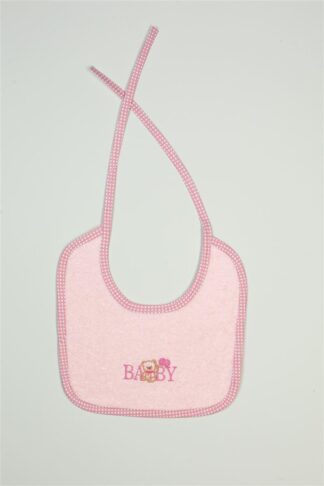 Σαλιάρα Με Κέντημα Bebe Baby Bear 162 25×25 Ροζ Σαλιάρα Με Κέντημα Bebe Baby Bear 162 25×25 Ροζ