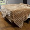 Κουβέρτα Coral Fleece Ριγέ 220×240 300gsm 12 Μπεζ Κουβέρτα Coral Fleece Ριγέ 220×240 300gsm 12 Μπεζ