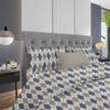 Μαξιλαροθήκη Εμπριμέ Diamond 327 50×70 Μπλε Φανέλα Μαξιλαροθήκη Εμπριμέ Diamond 327 50×70 Μπλε Φανέλα
