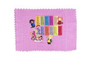 Σουπλά Φαγητού Bebe Multiplication Table 27 35×50 Λιλά Σουπλά Φαγητού Bebe Multiplication Table 27 35×50 Λιλά