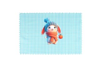 Σουπλά Φαγητού Bebe Winter Bunny 39 35×50 Σιέλ Σουπλά Φαγητού Bebe Winter Bunny 39 35×50 Σιέλ