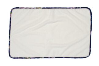 Σελτεδάκι Αδιάβροχο Bebe 158 Floral 67×90 Λευκό / Μπλε