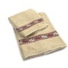Πετσέτα Σετ 2 τεμ Zucchi 40×60,60×110 Jacquard Μπεζ