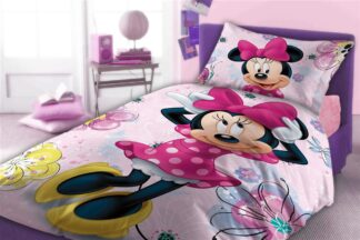 Σεντόνια Σετ 3 τεμ Disney Home Minnie 853 160×240 Ροζ
