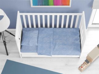 Παπλωματοθήκη Bebe Premium Shadow 614 120×160 Σιέλ Παπλωματοθήκη Bebe Premium Shadow 614 120×160 Σιέλ