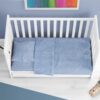 Σεντόνια Σετ 3 τεμ Bebe Premium Shadow 614 120×160 Σιέλ Σεντόνια Σετ 3 τεμ Bebe Premium Shadow 614 120×160 Σιέλ