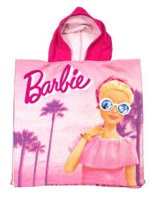 Πόντσο Θαλάσσης Quick Dry Mattel Barbie 86 50×100 Ροζ Πόντσο Θαλάσσης Quick Dry Mattel Barbie 86 50×100 Ροζ