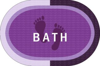 Πατάκι Μπάνιου Oval Αντιολισθητικό Bath 50×70 Λιλά Πατάκι Μπάνιου Oval Αντιολισθητικό Bath 50×70 Λιλά
