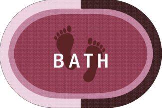 Πατάκι Μπάνιου Oval Αντιολισθητικό Bath 50×70 Σάπιο Μήλο Πατάκι Μπάνιου Oval Αντιολισθητικό Bath 50×70 Σάπιο Μήλο