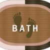 Πατάκι Μπάνιου Oval Αντιολισθητικό Bath 50×70 Μπεζ Πατάκι Μπάνιου Oval Αντιολισθητικό Bath 50×70 Μπεζ
