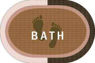 Πατάκι Μπάνιου Oval Αντιολισθητικό Bath 50×70 Μπεζ Πατάκι Μπάνιου Oval Αντιολισθητικό Bath 50×70 Μπεζ