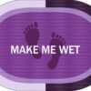 Πατάκι Μπάνιου Oval Αντιολισθητικό Make Με Wet 50×70 Λιλά Πατάκι Μπάνιου Oval Αντιολισθητικό Make Με Wet 50×70 Λιλά