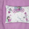 Μαξιλαροθήκη Εμπριμέ Kids Princess 389 50×70 Λευκό / Λιλά Μαξιλαροθήκη Εμπριμέ Kids Princess 389 50×70 Λευκό / Λιλά