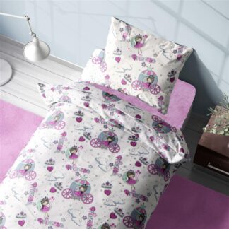 Σεντόνια Εμπριμέ Σετ 3 τεμ Kids Princess 389 160×240 Λευκό / Λιλά Σεντόνια Εμπριμέ Σετ 3 τεμ Kids Princess 389 160×240 Λευκό / Λιλά