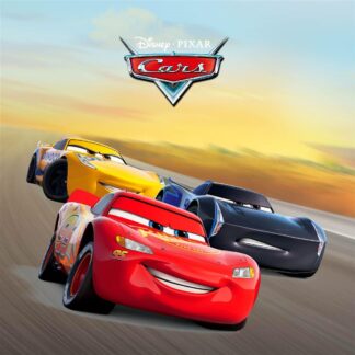 Λαβέτα Νηπιαγωγείου Disney Home Cars 72 30×30 Κίτρινο