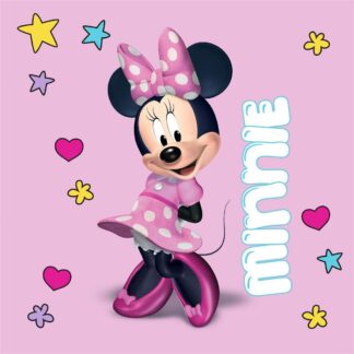 Λαβέτα Νηπιαγωγείου Disney Home Minnie 78 30×30 Ροζ