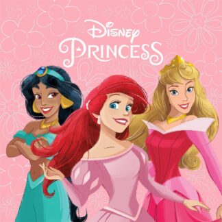 Λαβέτα Νηπιαγωγείου Disney Home Princess 80 30×30 Κοραλί