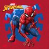 Λαβέτα Νηπιαγωγείου Marvel Spider-Man 71 30×30 Κόκκινο