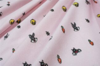 Σεντονάκι Λίκνου Bebe Looney Tunes 39 80×110 Ροζ Φανέλα Σεντονάκι Λίκνου Bebe Looney Tunes 39 80×110 Ροζ Φανέλα