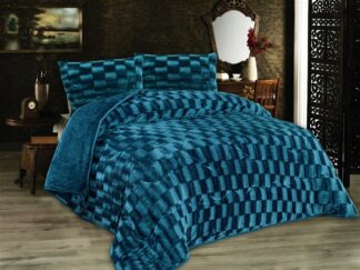 Κουβερτοπάπλωμα Με Εφέ Fleece 750 gsm 1940 Πετρόλ 220×240 Κουβερτοπάπλωμα Με Εφέ Fleece 750 gsm 1940 Πετρόλ 220×240