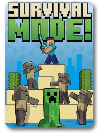 Κουβέρτα Fleece Mojang Minecraft 53 100×140 Μπλε Κουβέρτα Fleece Mojang Minecraft 53 100×140 Μπλε