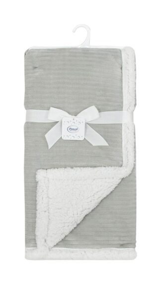 Κουβέρτα Sherpa Cord Bebe 420 gsm Ριγέ 10 75×100 Γκρι Κουβέρτα Sherpa Cord Bebe 420 gsm Ριγέ 10 75×100 Γκρι