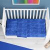 Σεντόνια Σετ 3 τεμ Bebe Premium Shadow 631 120×160 Electric Blue Σεντόνια Σετ 3 τεμ Bebe Premium Shadow 631 120×160 Electric Blue