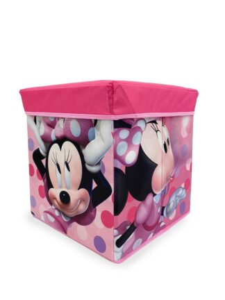 Κουτί-Σκαμπό Disney Home Minnie 07 30×30×30 Ροζ