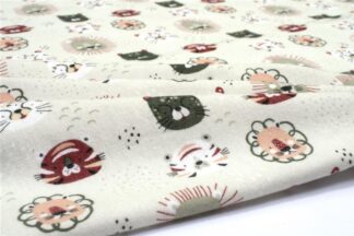 Πάνα Χασέ Bebe Big Cats 27 80×80 Ανοιχτό Λαδί Πάνα Χασέ Bebe Big Cats 27 80×80 Ανοιχτό Λαδί
