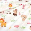 Σεντονάκι Λίκνου Bebe Forest Animals 571 80×110 Λευκό / Ροζ Σεντονάκι Λίκνου Bebe Forest Animals 571 80×110 Λευκό / Ροζ