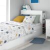 Σεντόνια Εμπριμέ Σετ 2 τεμ Kids Rainbow 574 160×240 Λευκό / Μπλε Σεντόνια Εμπριμέ Σετ 2 τεμ Kids Rainbow 574 160×240 Λευκό / Μπλε