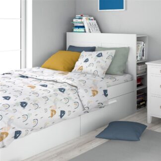 Σεντόνια Εμπριμέ Σετ 3 τεμ Kids Rainbow 574 160×240 Λευκό / Μπλε Σεντόνια Εμπριμέ Σετ 3 τεμ Kids Rainbow 574 160×240 Λευκό / Μπλε