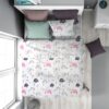 Πάπλωμα Εμπριμέ Kids Rainbow 575 160×240 Λευκό / Ροζ Πάπλωμα Εμπριμέ Kids Rainbow 575 160×240 Λευκό / Ροζ