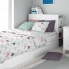 Σεντόνια Εμπριμέ Σετ 3 τεμ Kids Rainbow 575 160×240 Λευκό / Ροζ Σεντόνια Εμπριμέ Σετ 3 τεμ Kids Rainbow 575 160×240 Λευκό / Ροζ