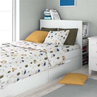 Σεντόνια Εμπριμέ Σετ 2 τεμ Kids Village 579 160×240 Λευκό / Πράσινο Σεντόνια Εμπριμέ Σετ 2 τεμ Kids Village 579 160×240 Λευκό / Πράσινο
