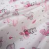 Πάνα Χασέ Bebe Cloudy Bear 582 80×80 Λευκό / Ροζ Πάνα Χασέ Bebe Cloudy Bear 582 80×80 Λευκό / Ροζ