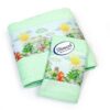 Πετσέτα Σετ 2 τεμ Με Ψηφιακή Εκτύπωση Bebe Dinosaurs 313 30×50,70×140 Μέντα