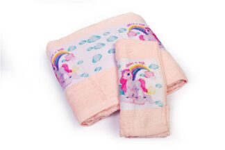 Πετσέτα Σετ 2 τεμ Με Ψηφιακή Εκτύπωση Bebe Magic Unicorn 315 30×50,70×140 Ροζ Πετσέτα Σετ 2 τεμ Με Ψηφιακή Εκτύπωση Bebe Magic Unicorn 315 30×50,70×140 Ροζ