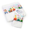 Πετσέτα Σετ 2 τεμ Με Ψηφιακή Εκτύπωση Bebe Train 346 30×50,70×140 Λευκό