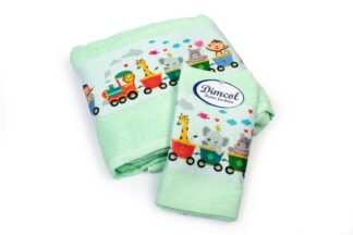 Πετσέτα Σετ 2 τεμ Με Ψηφιακή Εκτύπωση Bebe Train 348 30×50,70×140 Μέντα Πετσέτα Σετ 2 τεμ Με Ψηφιακή Εκτύπωση Bebe Train 348 30×50,70×140 Μέντα