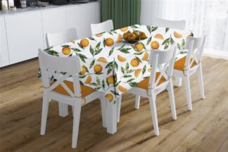 Αλέκιαστο Σετ 2 τεμ Τραπεζομάντηλο Oranges 474 140×220 & Τραβέρσα 40×220 Λευκό / Πορτοκαλί Αλέκιαστο Σετ 2 τεμ Τραπεζομάντηλο Oranges 474 140×220 & Τραβέρσα 40×220 Λευκό / Πορτοκαλί